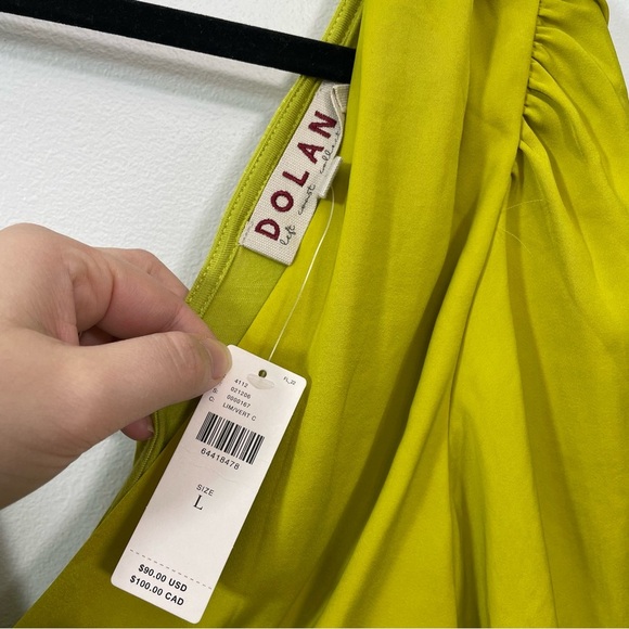 Anthropologie Dolan NWT Cutout VNeck Top - Picture 5 of 6